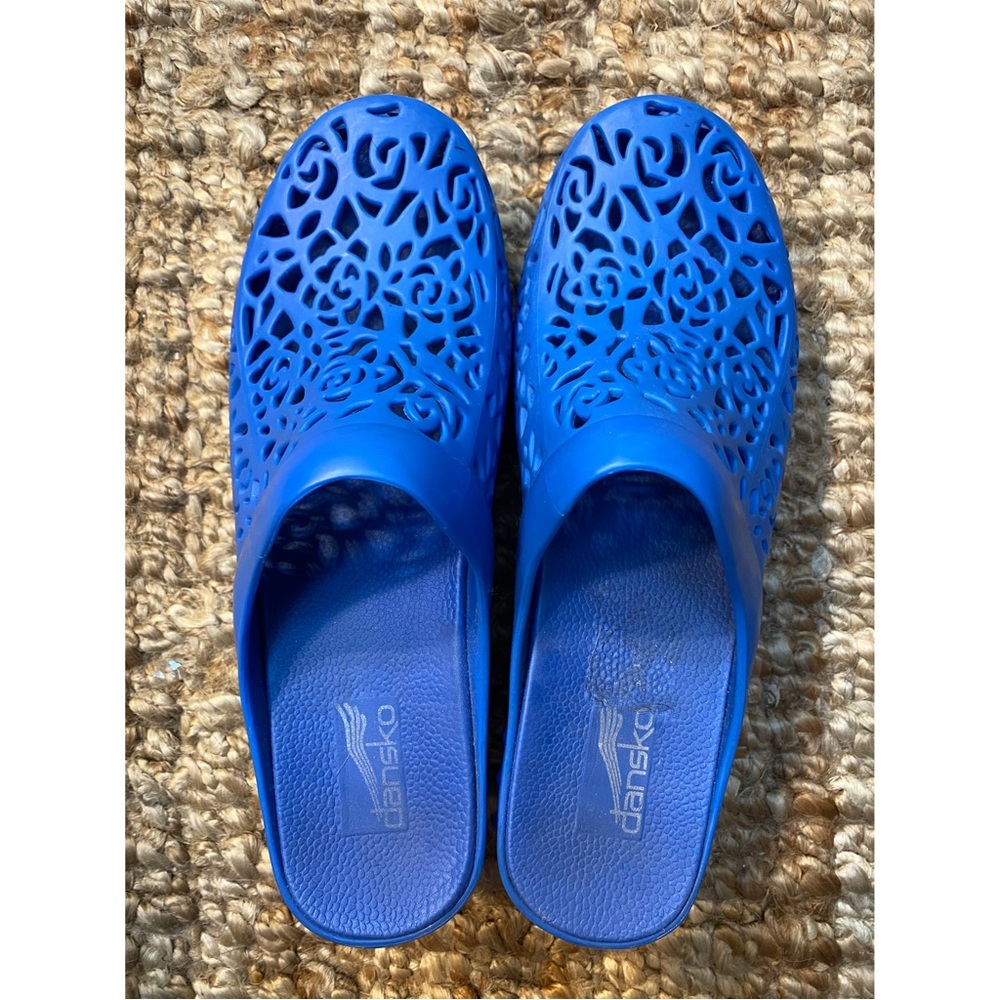 Dansko Pippa Clog Sz. 38 Royal Blue - image 1